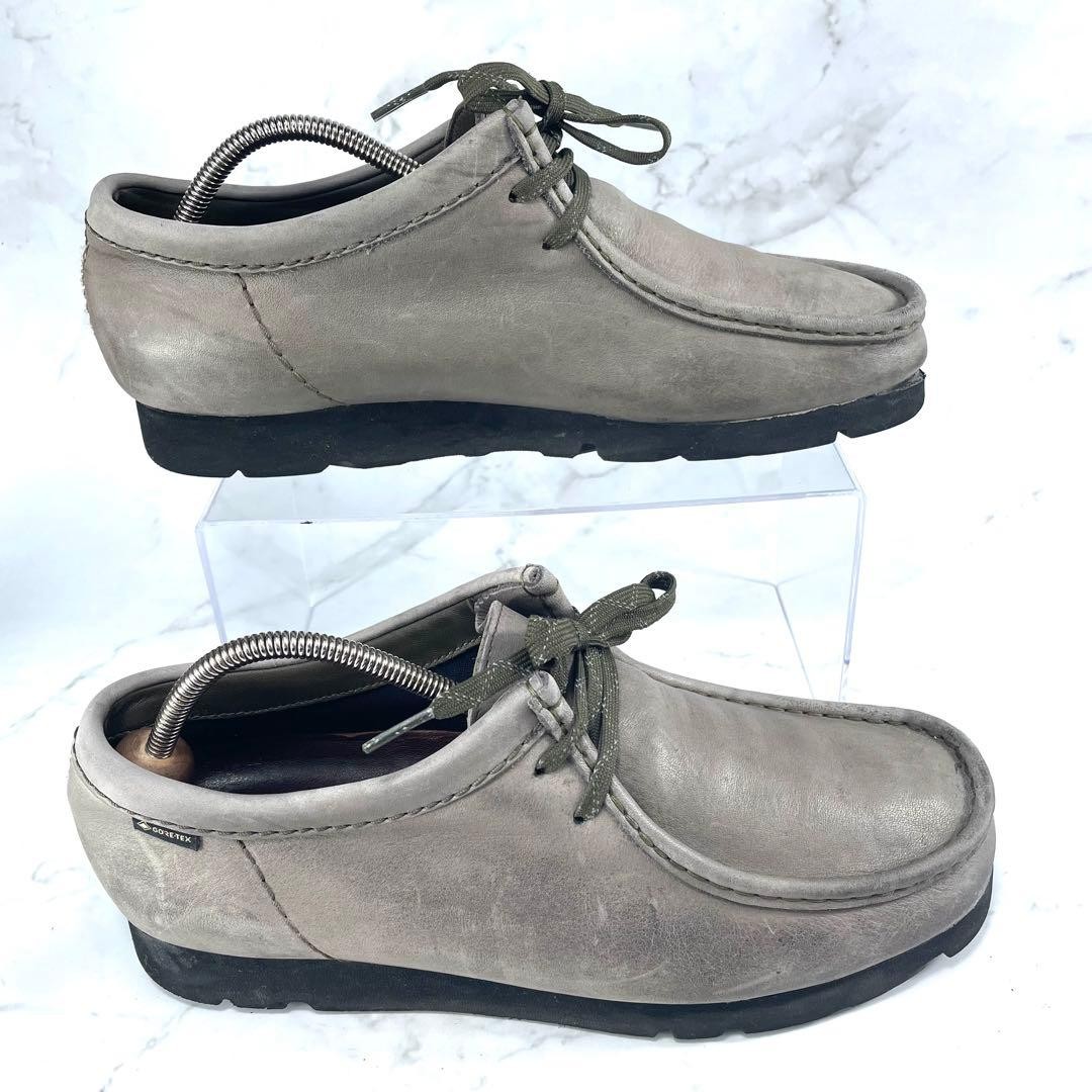 Clarks Originals Wallaby Gore-Tex Gray 25.5cm Men's Sneakers Pre-Owned image 5