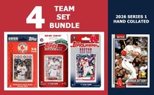 Topps Boston Red Sox Team Sets 2019 2012 2008 + 2026 Series 1 Roman Anthony 189