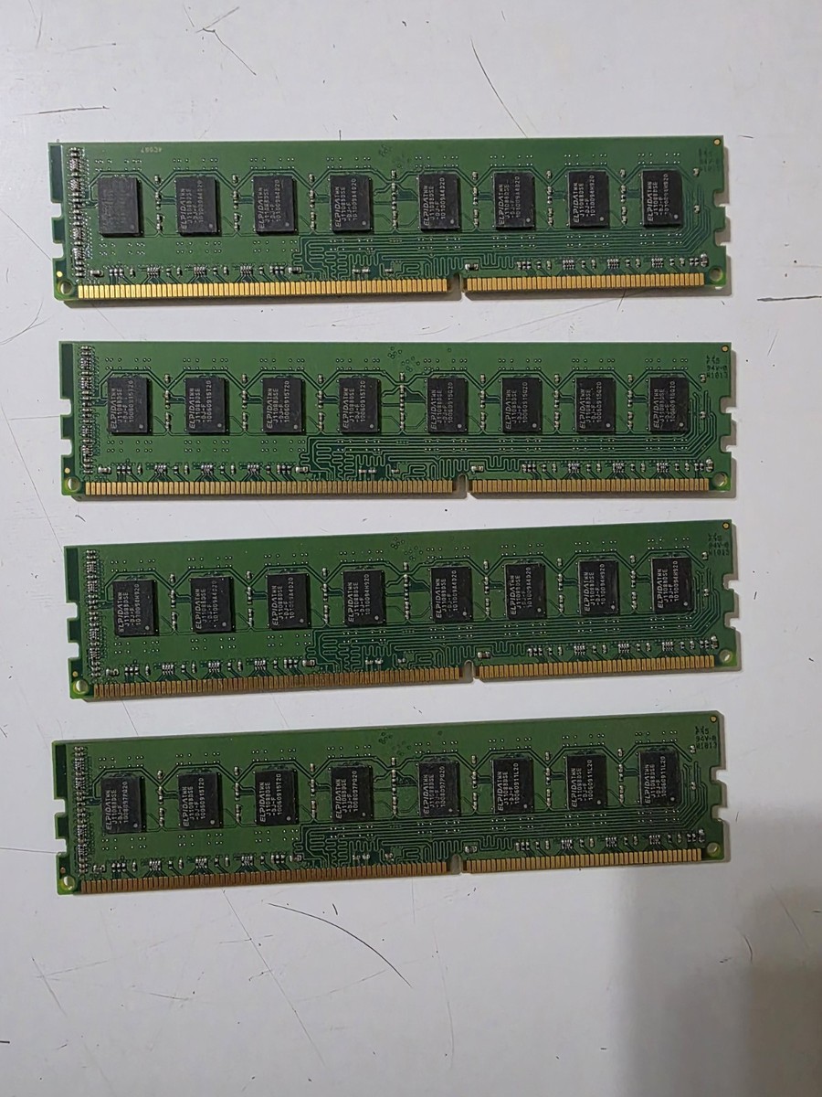 Micron 16GB (4 x 4GB) PC3-12800 DDR3 PC RAM MT8JTF51264AZ-1G6E1 | eBay