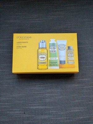 L'OCCITANE Almond Favorites Set: Cleansing Shower & Supple Skin Oil Bath Body