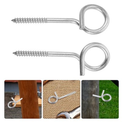 2 Pcs Hängemattenhaken Aus Edelstahl Schaukelhaken Für Schwere Beanspruchung