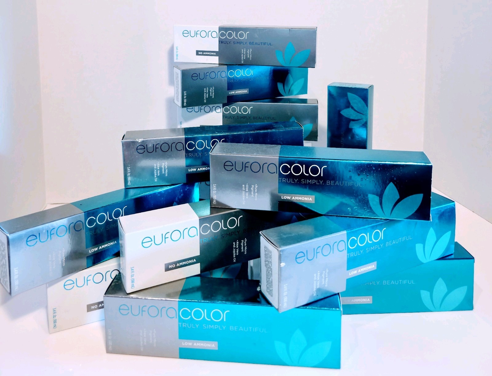 Coloe Code Boxes Eufora Color Blonde Hair Dye Lot – 20 Boxes – Professional Salon Color ...