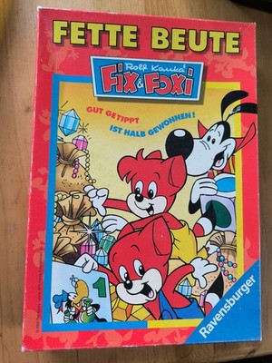 Spiel Kinder Fette Beute Fix und Foxi Ravensburger 2000  ab 6 Jahre
