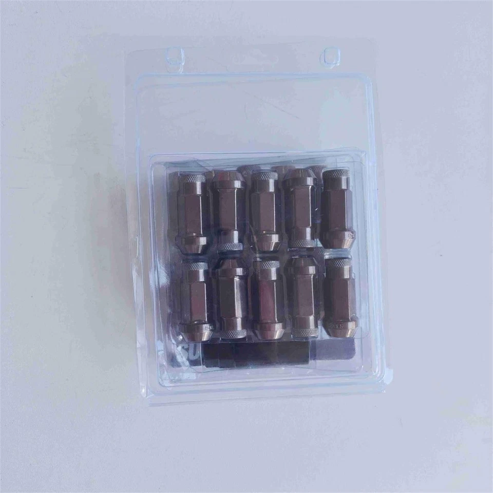 WHEELS LUG NUTS 12X1.5 1.5 ACORN RIM EXTENDED OPEN END 20 TI-C L - Изображение 2 из 4