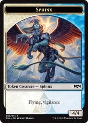 Sphinx Token 009/013 Ravnica Allegiance