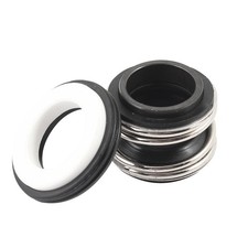 Sello mecánico de eje de sellado de bomba de agua de fuelle de goma ID de 16 mm