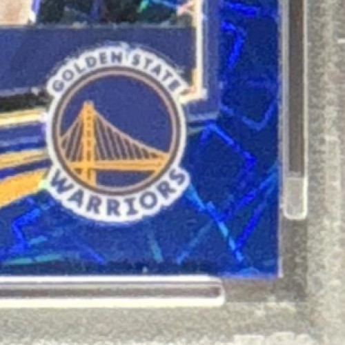 Stephen Curry 2020-21 Panini Donruss Optic #17 Blue Velocity Prizm PSA 10 view 6