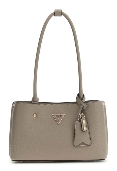 Guess Meridian Ii Shoulder Satchel Bag Schultertasche Tasche Dark Taupe Taupe-image
