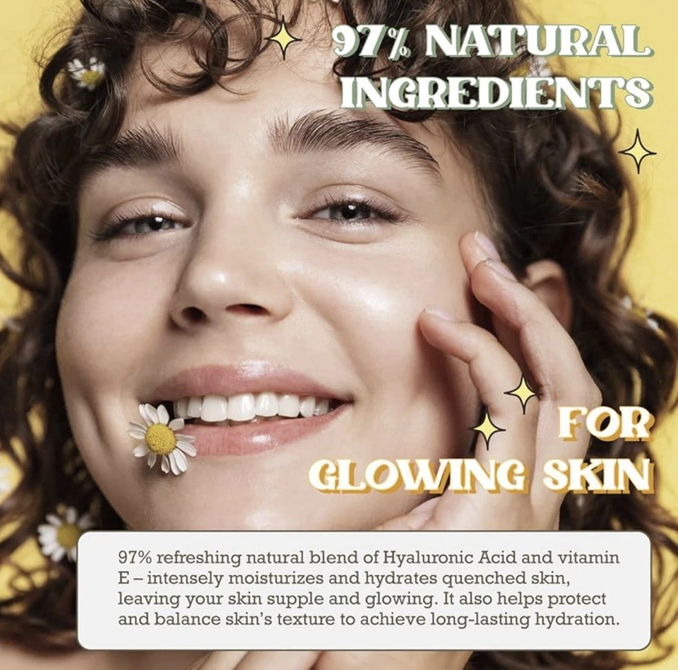 Suero facial PURIFECT CEO de ácido hialurónico H2O 97 % hidratante facial vegano natural Foto 4 de 4