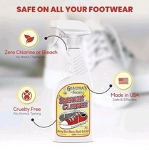 Grandma's Secret Sneaker Cleaner - Rubber, Canvas and Leather. 16 fl. oz.