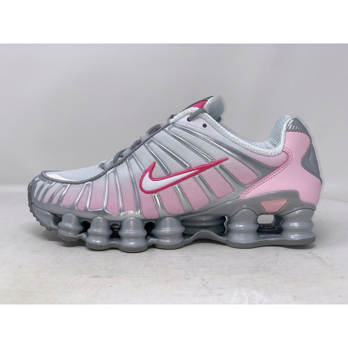 Size 8 - Nike Shox TL Metallic Platinum Pink Foam W for sale