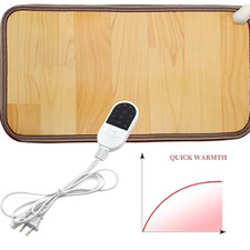 Heating Floor Mat 110V Adjustable Temperature Carbon Crystal Heated Foot Warmer