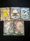 Topps Non Holo/Foil Lot NM Pokemon Cards 1999-2000 Vintage Cards Pikachu Snorlax