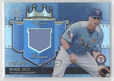 2012 Bowman Draft Futures Game Relics 116/199 Mike Olt #FGR-MO 0j6