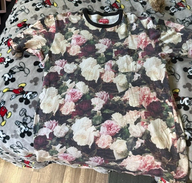 Supreme Short Sleeve Floral T-Shirts for Men for sale | eBay
