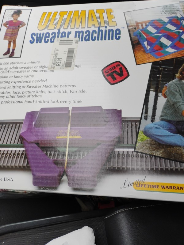 Bond America ULTIMATE SWEATER MACHINE  In Box Old Stock 