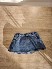 Build a Bear Workshop Cute Blue Denim Jean Skirt BABW Vintage Y2K