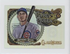 2017 Topps Gypsy Queen Glassworks Box Topper Anthony Rizzo #GW-AR a2v