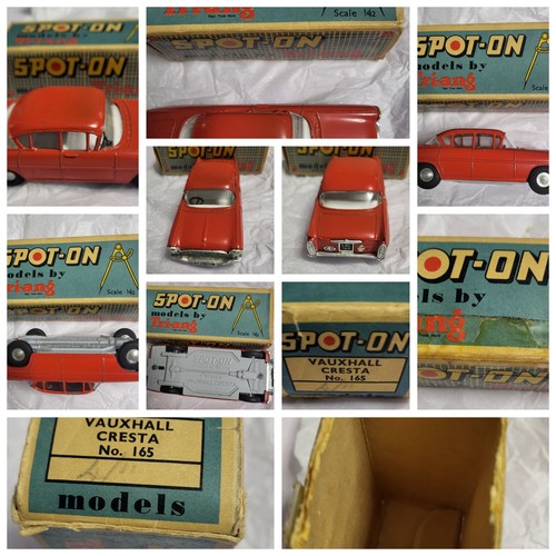 SPOT-ON Tri-ang Vauxhall Cresta Bleu – 1/43 Ancien – Miniature De Collection