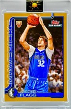 Cooper Flagg RARE SSP GOLD RC INVESTMENT CARD MAVERICKS MINT