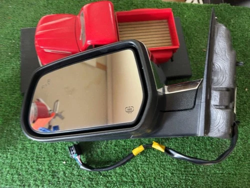 Chevy Equinox Left Driver Power Blind Spot Door Mirror 2016 2017 Used OEM Nice