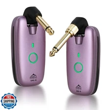 EASTROCK Wireless Guitar System, UHF Wireless Guitar Transmitter Receiver,7-C