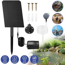 Solar Oxygen Pump, 2.5W Solar Pond Oxygenator, Solar Powered Air Pump for Pond