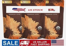 3 Pack Organic Mushroom Coffee - Coffee for Better Energy - 100 Authentic