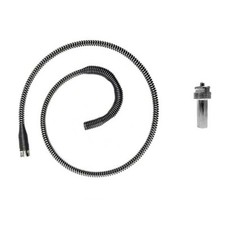 Toilet Snake Toilet Auger Toilet Clog Remover Stainless Steel Telescoping 1M