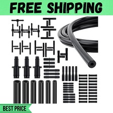 6PCS 5Ft Silicone Vacuum Hose Kit with 64PCS Connectors,100Psi Vacuum Hose Autom
