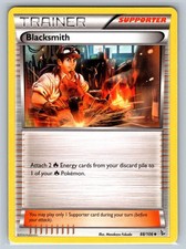 Blacksmith 88/106 Uncommon Flashfire Pokemon Lightly Played