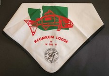Kcumkum Lodge 285, OA, BSA, Neckerchief, Washington Centennial