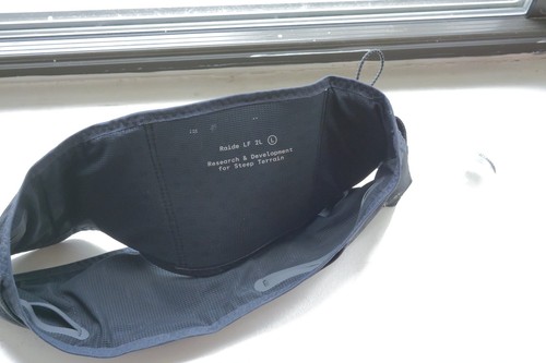 Raide Research LF 2L Running Belt, Size L, Black - Picture 4 of 6