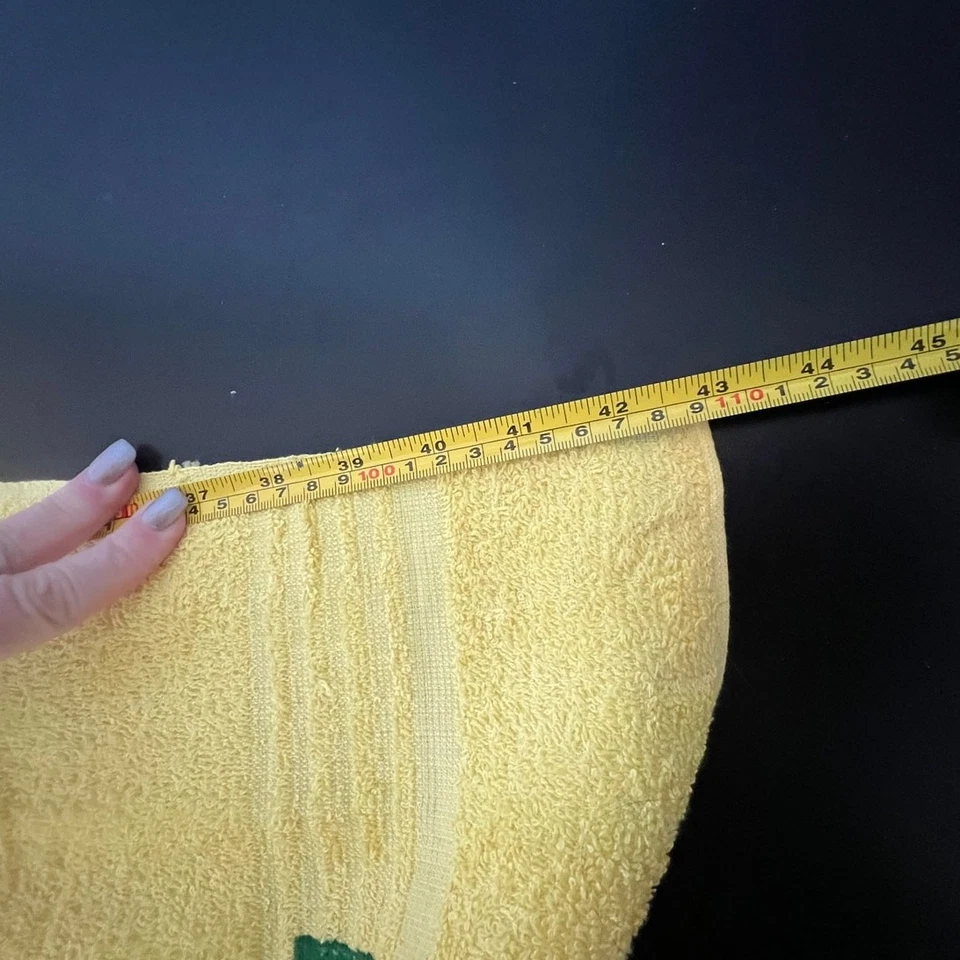 Toalla vintage Cannon Hawaii Aloha Hula Girl Foto 4 de 4