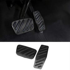 No Drill Anti-slip Aluminum Gas Brake Pedal Cover Foot Pedal Pads For Chevy No Drill Anti-slip Aluminum Gas Brake Pedal Cover Foot Pedal Pads For Chevy