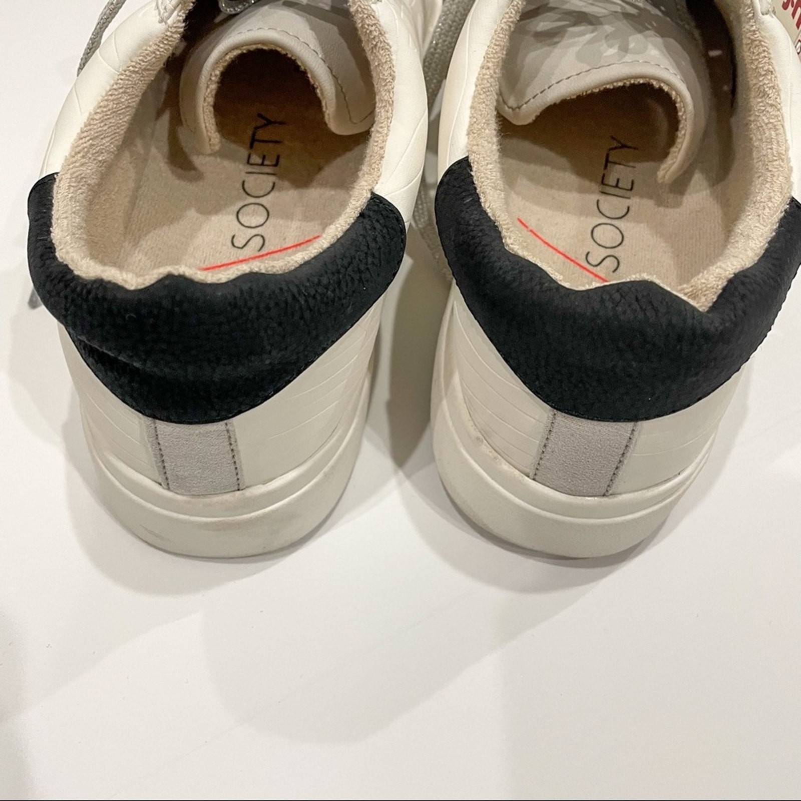 SAOLA Sneakers Sole Society traforate nuove senza etichetta bianche