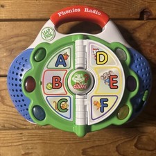 LeapFrog Leap's Phonics Radio Toy Music Alphabet Games Tested Works