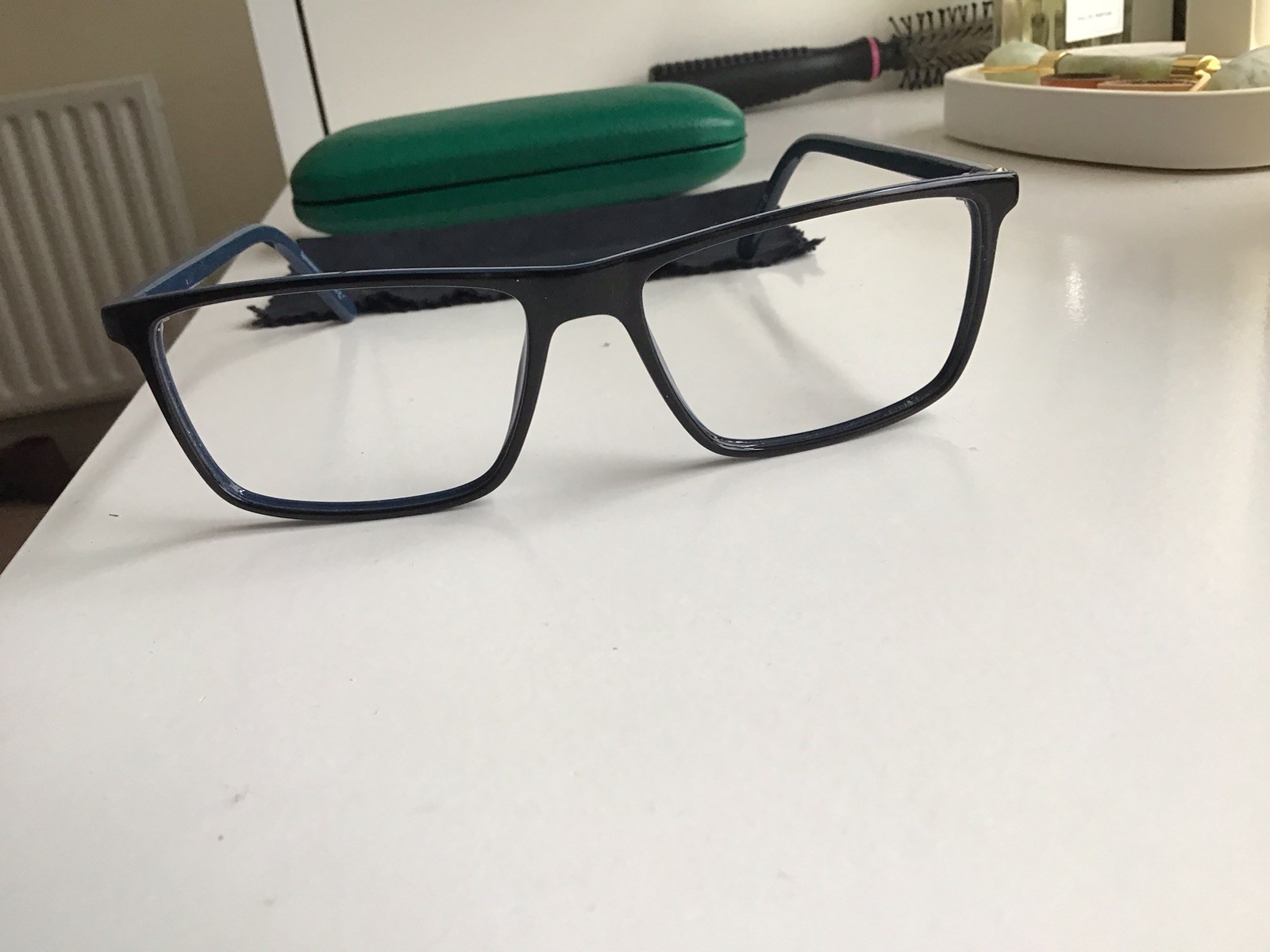 Specsavers Liam 30690141 Blue/Black Rectangle Full Rim Eyeglasses ...