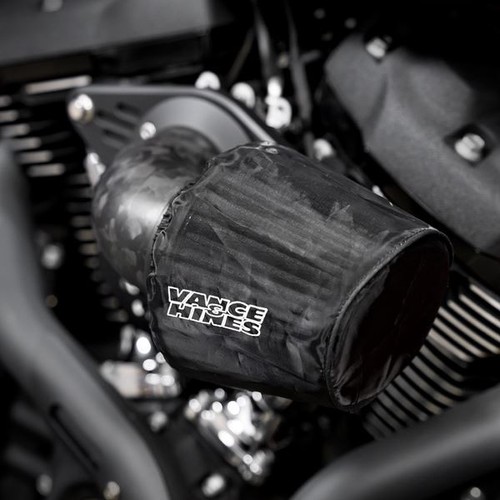 Vance & Hines VO2 Rain Sock Black Mesh Repels Water 22930 - Picture 4 of 5