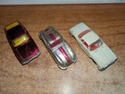 Vintage Aurora Cigar Box, Siku Karmann Ghia, Corgi Rocket Jensen