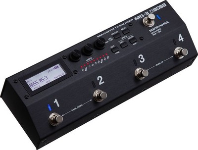 BOSS/MS-3 Multi Effects Switcher Boss Multi Effects Switcher Black New