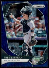 2020 Panini Prizm Prizms Navy Blue Kaleidoscope #206 Tres Barrera /35 - BB