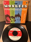 The Monkees 1969 Tear Drop City PS Picture Sleeve 45 Beatles Elvis rare