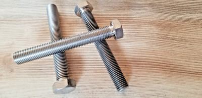 Hex Bolt M16x120 mm 2mm pitch Titanium TC4 GR5