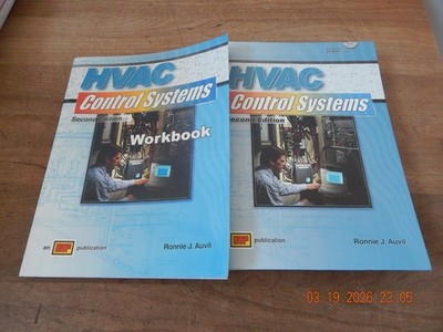 Hvac Control Systems  by Ronnie J Auvil WITH WORKBOOK
