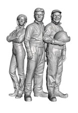 1/18 (Other Sizes Available) Caitlin, Stringfellow Hawke & Dominic AIRWOLF unpai