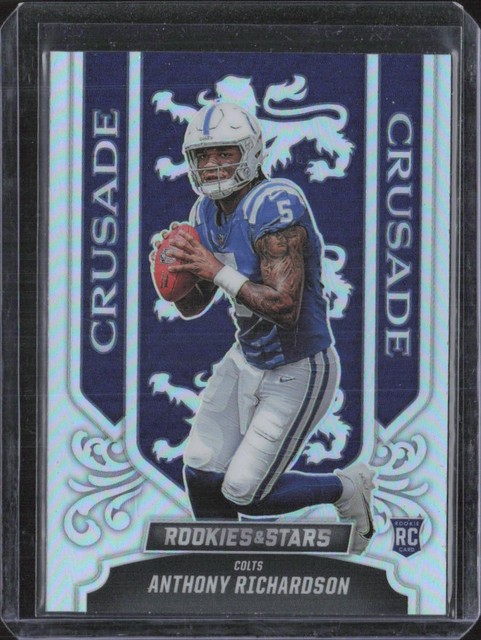 2023 Rookies & Stars Crusade Anthony Richardson #CR-13 Silver Prizm (RC) Rookie