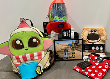 Lot of (5) NWT Loungefly Disney Pixar Star Wars bags and accessories