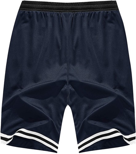 Herren schnelltrocknende Basketballshorts Fitnessstudio Training Athletik Netzshorts Sporthose - Bild 29 von 56
