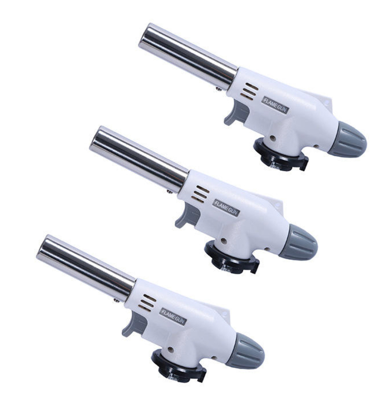 With Gas Butane Outdoor Windproof Torch Lighter Bbq